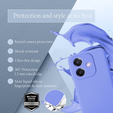 Oppo A40 Skal Fodral Case Cover (lila)