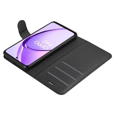 Oppo A40 Skal Fodral Case (Svart)