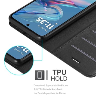 Motorola MOTO G45 Skal Fodral Case (Svart)
