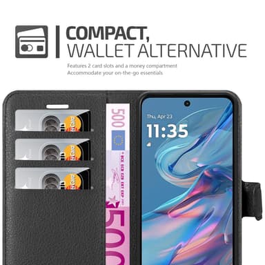 Motorola MOTO G45 Skal Fodral Case (Svart)
