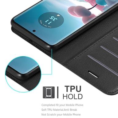 Motorola Edge 40 Neo Skal Fodral Case (Svart)