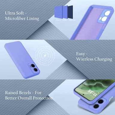 Motorola Moto G35 Skal Fodral Case Cover (lila)