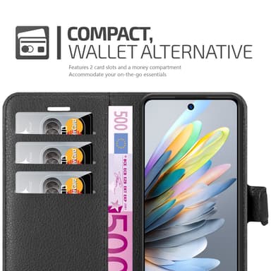 ZTE Blade A75 4G Skal Fodral Case (Svart)