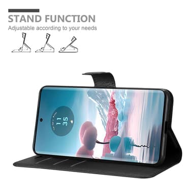 Motorola Edge 40 Neo Skal Fodral Case (Svart)