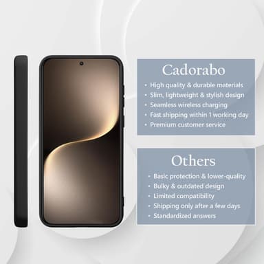 Honor Magic 7 Skal Fodral Case Cover (svart)
