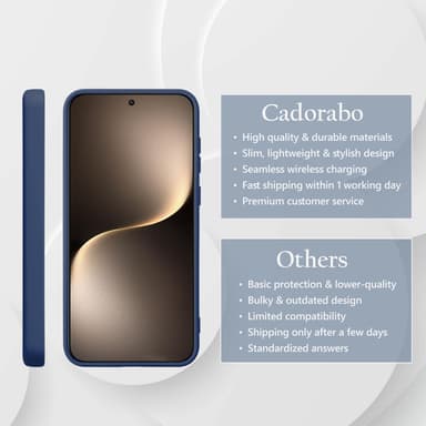 Honor Magic 7 Skal Fodral Case Cover (blå)