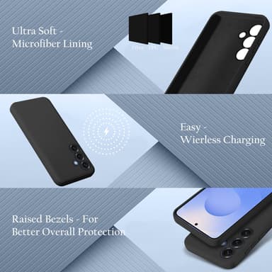 Samsung Galaxy S25 Skal Fodral Case Cover (svart)