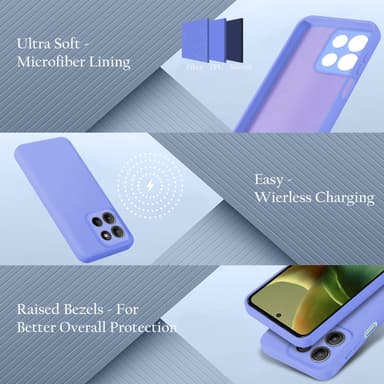 Motorola Moto G15 Skal Fodral Case Cover (lila)