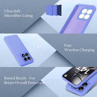 Xiaomi 14T Pro Skal Fodral Case Cover (lila)