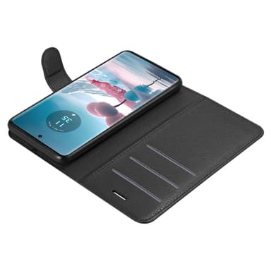 Motorola Edge 40 Neo Skal Fodral Case (Svart)
