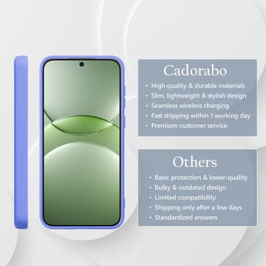 Huawei NOVA 13 Skal Fodral Case Cover (lila)