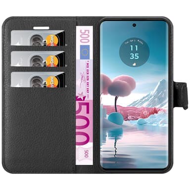 Motorola Edge 40 Neo Skal Fodral Case (Svart)