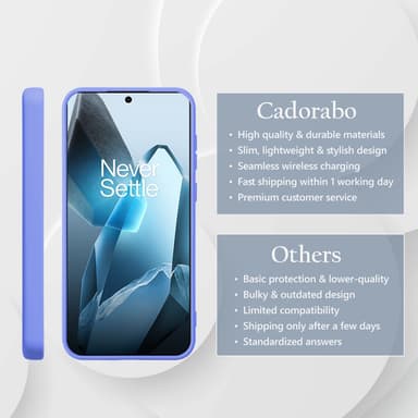OnePlus 13 Skal Fodral Case Cover (lila)
