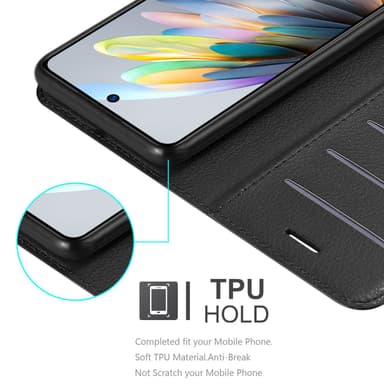 ZTE Blade A75 4G Skal Fodral Case (Svart)