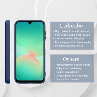 Samsung Galaxy A26 Skal Fodral Case Cover (blå)
