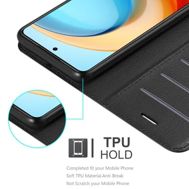 ZTE Blade A75 5G Skal Fodral Case (Svart)