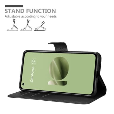 Asus Zenfone 10 Skal Fodral Case (Svart)