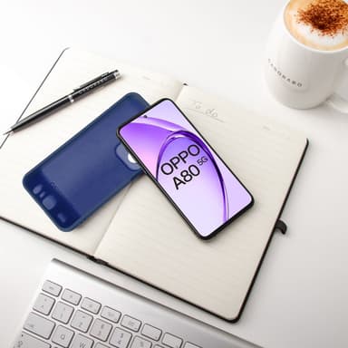 Oppo A80 Skal Fodral Case Cover (blå)