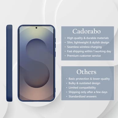 Samsung Galaxy S25 Ultra Skal Fodral Case Cover (blå)