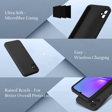 Samsung Galaxy A06 Skal Fodral Case Cover (svart)