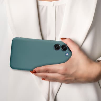 Samsung Galaxy S25 Skal Fodral Case Cover (grön)