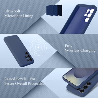 Samsung Galaxy S25 Ultra Skal Fodral Case Cover (blå)