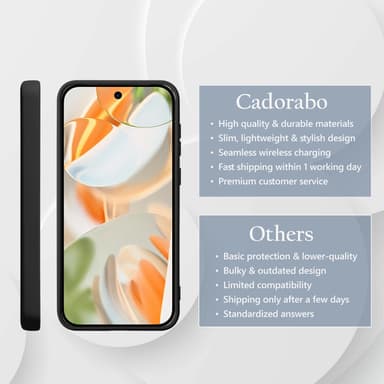 Google Pixel 9 PRO Skal Fodral Case Cover (svart)