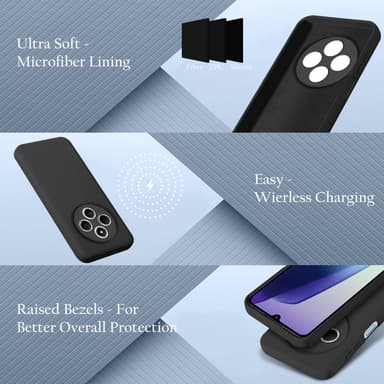 Xiaomi RedMi 14C Skal Fodral Case Cover (svart)