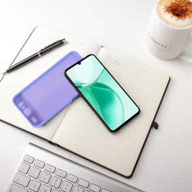 ZTE Blade A35 / A55 Skal Fodral Case Cover (lila)