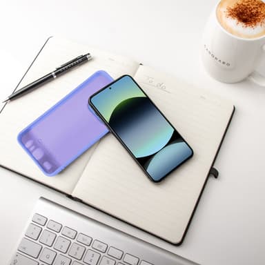 Xiaomi Redmi Note 14 5G Skal Fodral Case Cover (lila)