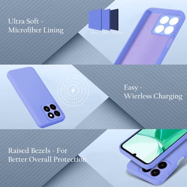 ZTE Blade A35 / A55 Skal Fodral Case Cover (lila)