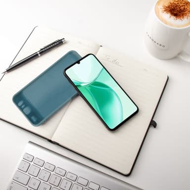 ZTE Blade A35 / A55 Skal Fodral Case Cover (grön)