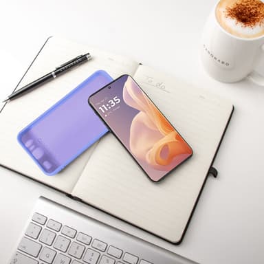 Motorola Moto G85 Skal Fodral Case Cover (lila)