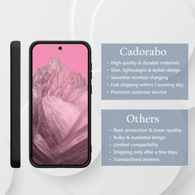 Google Pixel 9 Skal Fodral Case Cover (svart)