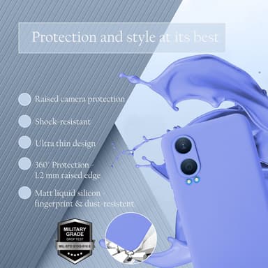 OnePlus Nord CE4 Lite Skal Fodral Case Cover (lila)