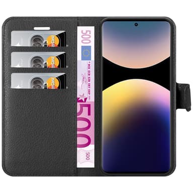 Xiaomi RedMi Note 14 Pro 4G Skal Fodral Case (Svart)