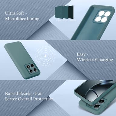 Xiaomi 14T Skal Fodral Case Cover (grön)