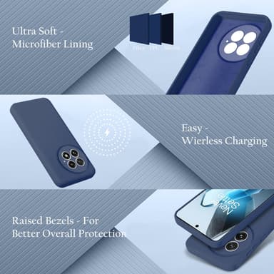 OnePlus 13 Skal Fodral Case Cover (blå)
