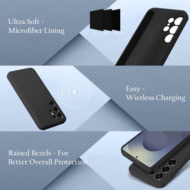 Samsung Galaxy S25 Ultra Skal Fodral Case Cover (svart)