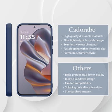 Motorola Moto Edge 50 Neo Skal Fodral Case Cover (blå)
