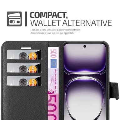 Oppo Reno 12 Skal Fodral Case (Svart)