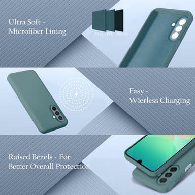 Samsung Galaxy A26 Skal Fodral Case Cover (grön)