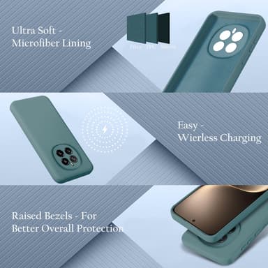 Honor Magic 7 Skal Fodral Case Cover (grön)