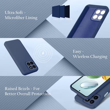 Honor 200 Smart Skal Fodral Case Cover (blå)