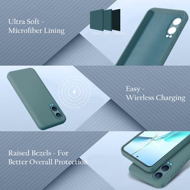 OnePlus Nord CE4 Lite Skal Fodral Case Cover (grön)