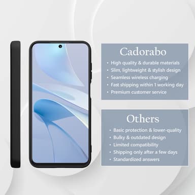 Huawei NOVA 13i Skal Fodral Case Cover (svart)
