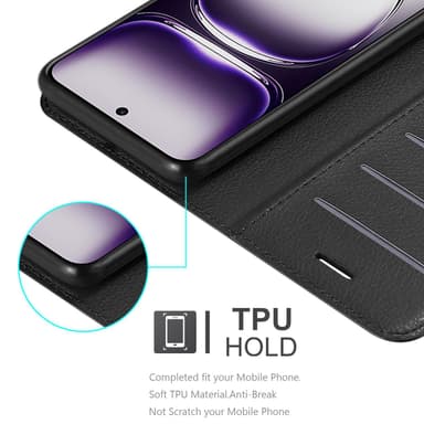 Oppo Reno 12 Skal Fodral Case (Svart)