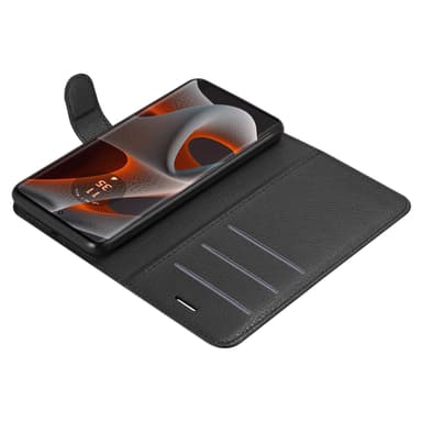 Motorola Moto Edge 50 Pro Skal Fodral Case (Svart)