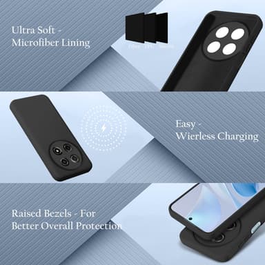 Huawei NOVA 13i Skal Fodral Case Cover (svart)