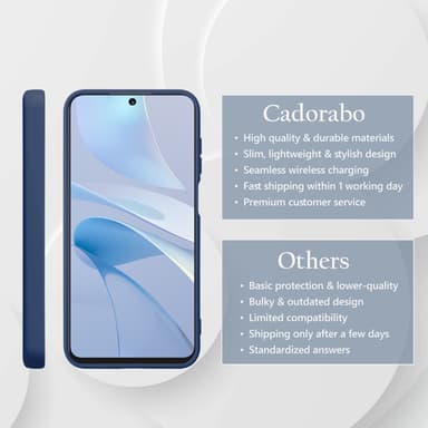 Huawei NOVA 13i Skal Fodral Case Cover (blå)